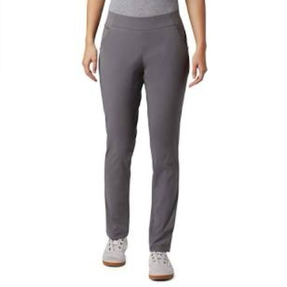 Columbia Women's Straight-Leg Pull-On Pants - Gray